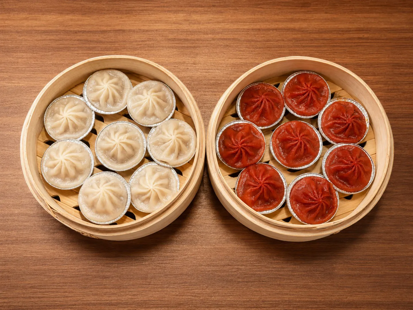 Spicy Xiao Long Bao at Namson Asian Fusion , an Asian Fusion Restaurant in Redmond